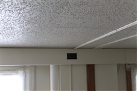 Exposed Cable and Fire Protection being Concealed with Soffi-Steel® Concealment System